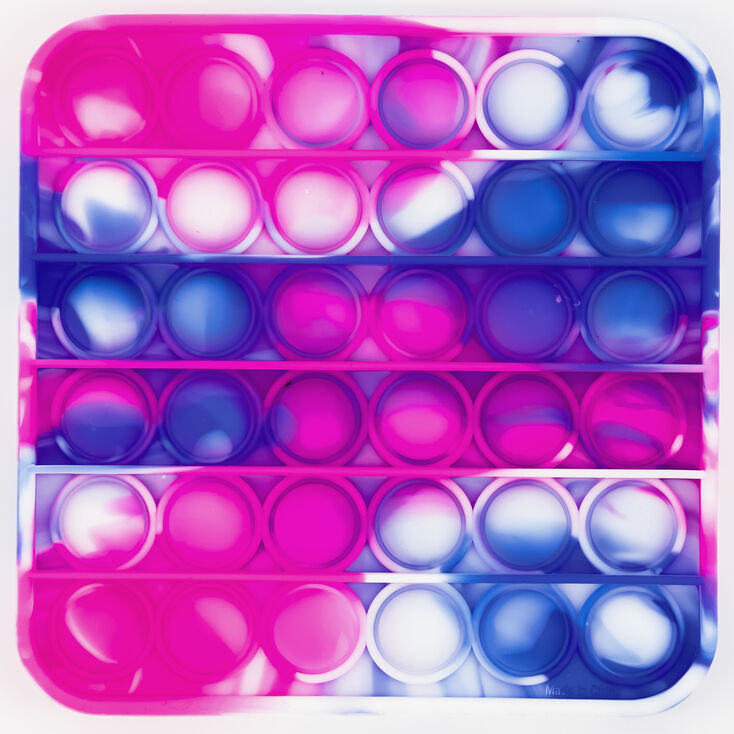 Tie-Dye Push Poppers Fidget Toy &ndash; Styles May Vary,