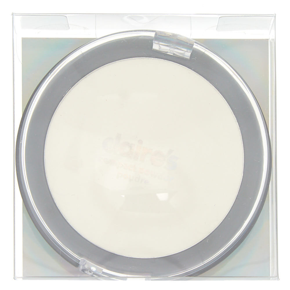 Halloween Goth Compact Powder - White,