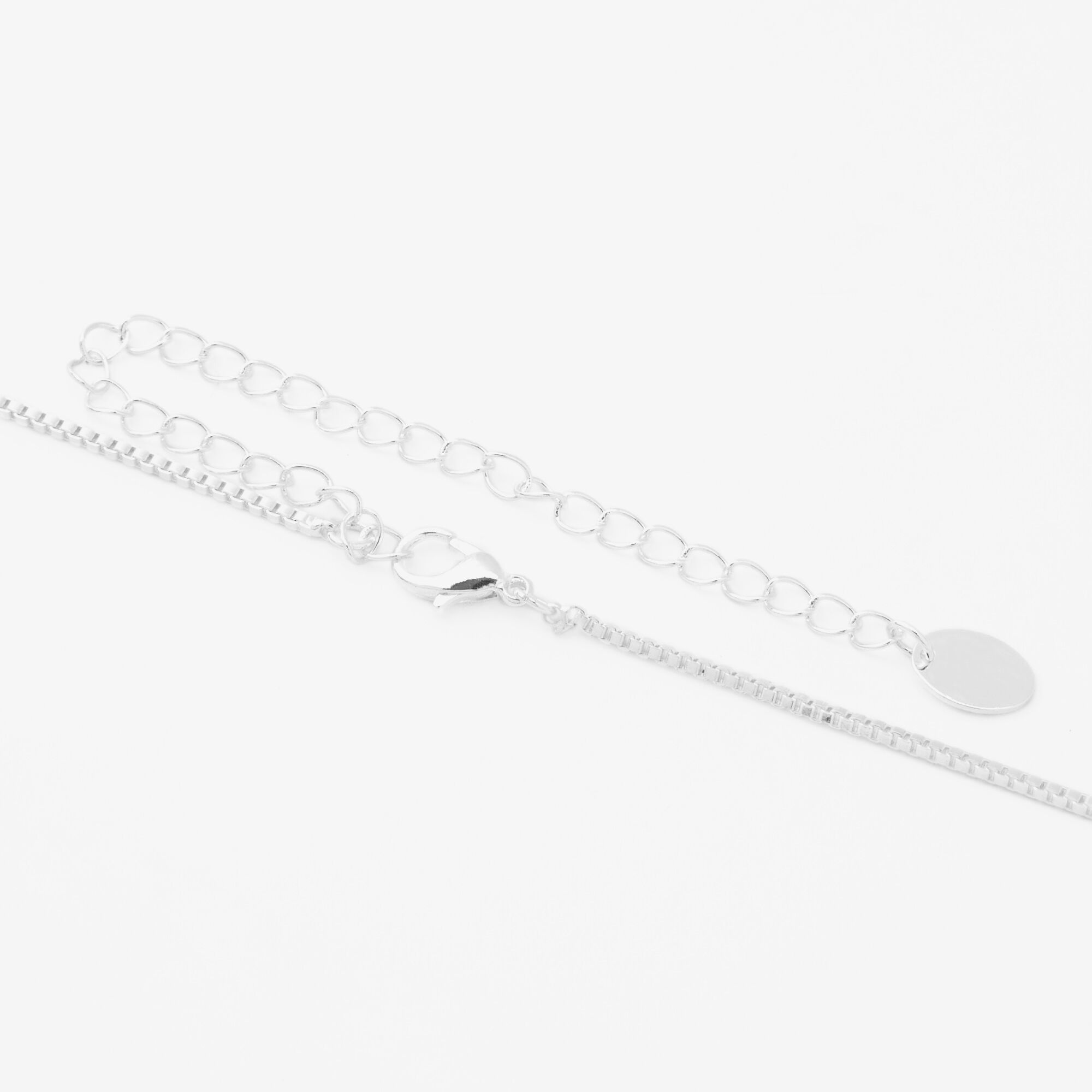 Silver Cross Pendant Necklace