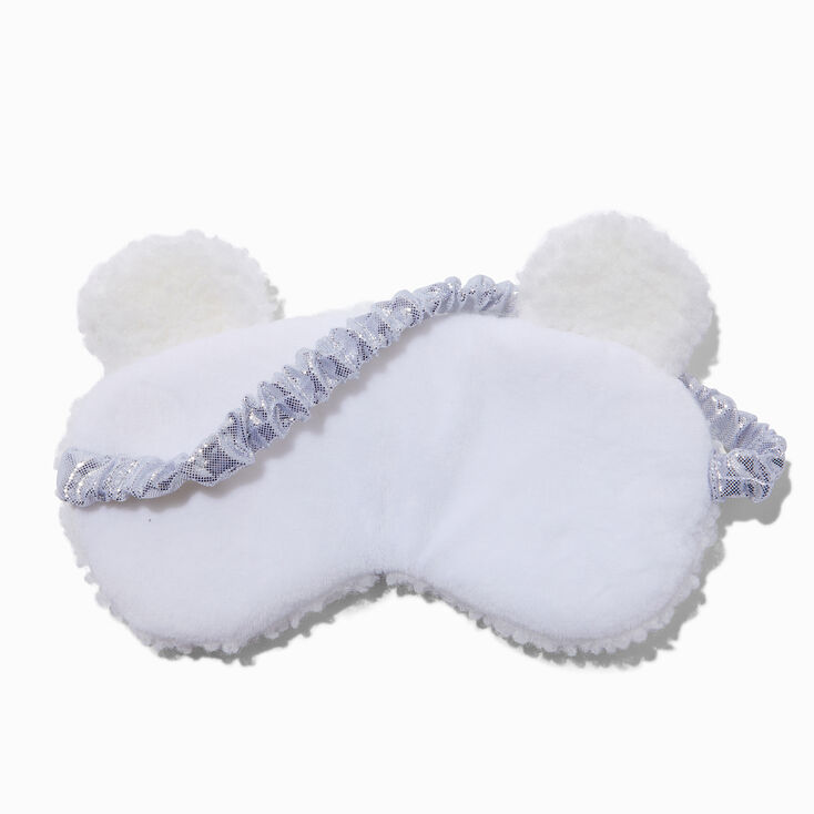 White Bear Sherpa Sleeping Mask,