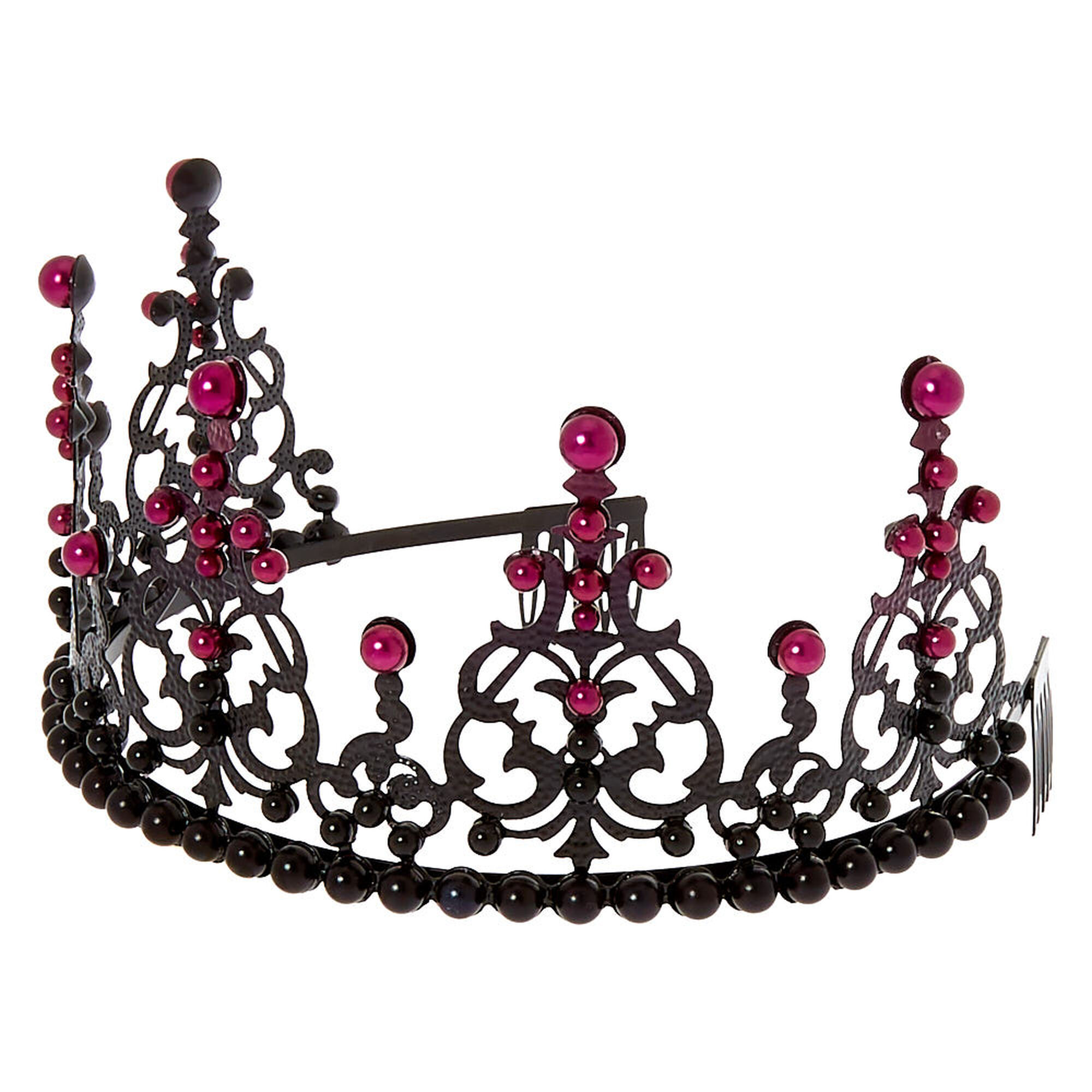 Dark Queen Crown - Black | Claire's US
