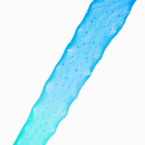 Iridescent Mermaid Scales Fishnet Tights &ndash; S/M,