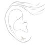 Sterling Silver Butterfly Ear Connector Earrings,