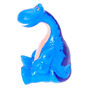 Initial Hot Pink Lip Gloss Keychain - A,