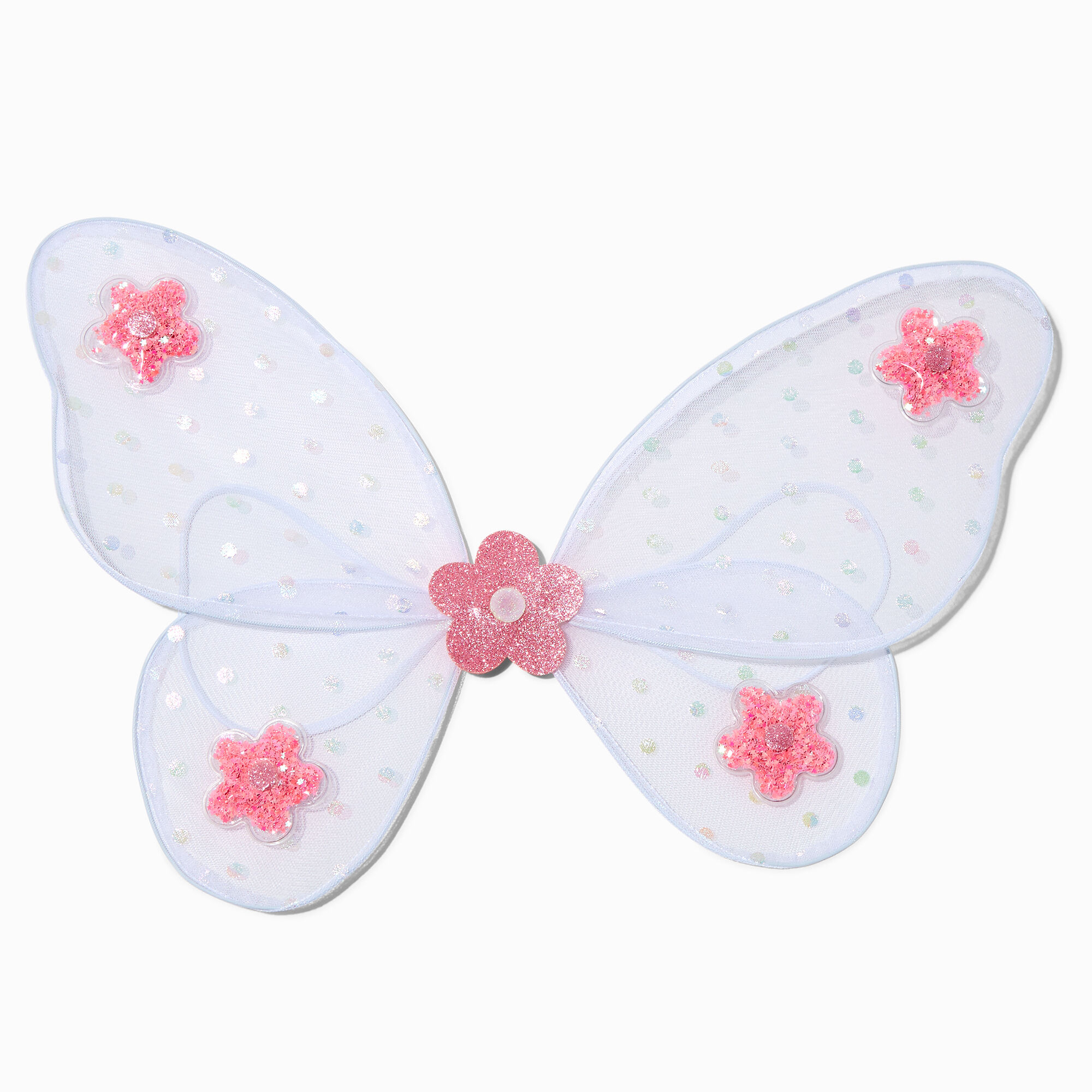 Claire's Club Pink Daisy Shaker Wings,