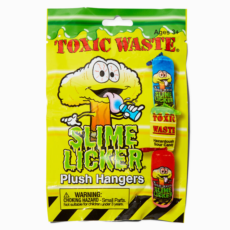 Toxic Waste&reg; Slime Licker Plush Hanger Keychain,