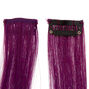 Extensions de cheveux synth&eacute;tiques avec d&eacute;grad&eacute; de couleurs &agrave; clip - Violet, lot de 2,