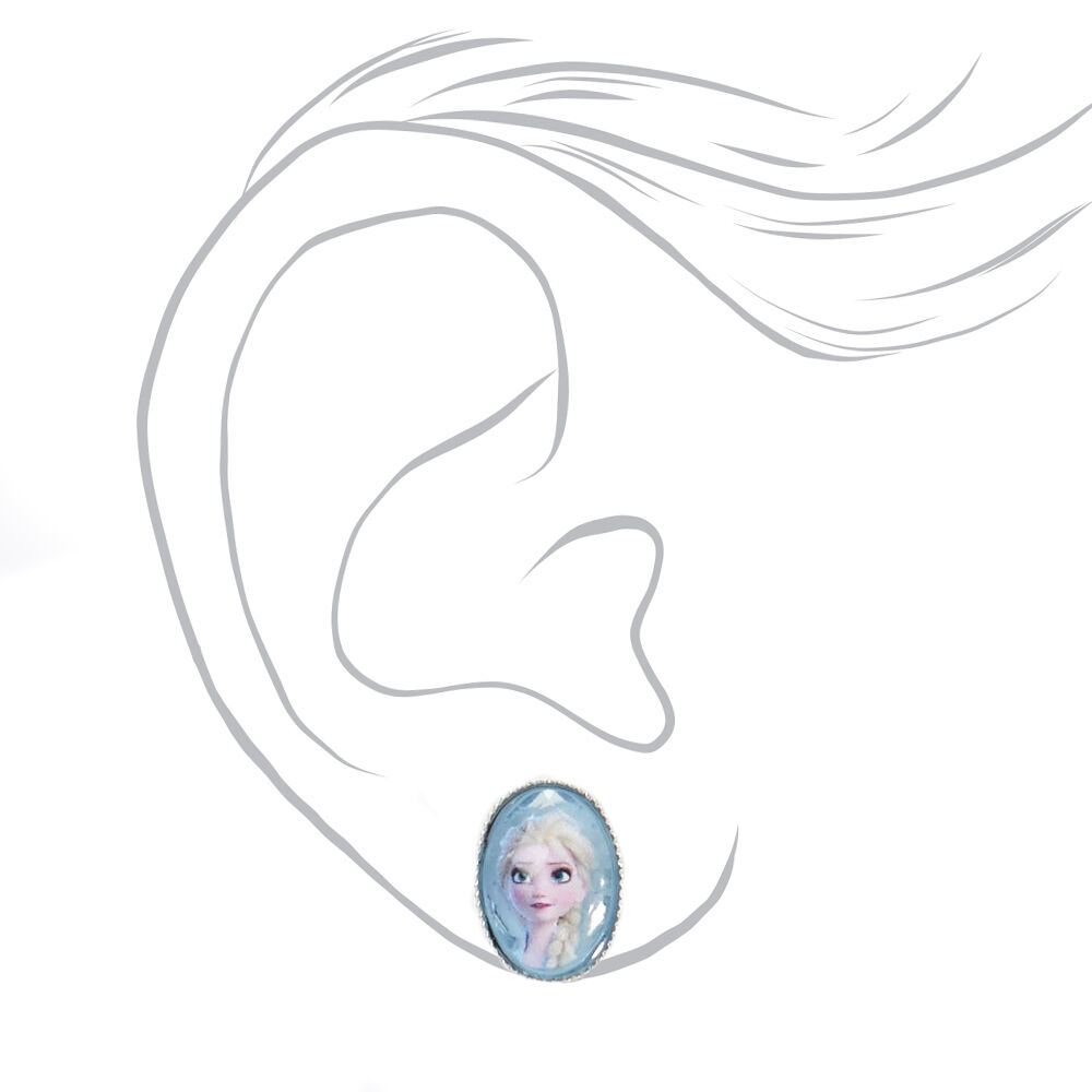 Disney Frozen 2 Silver Clip On Earrings 3 Pack
