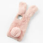 Furry Pink Bunny Phone Case - Fits iPhone 12 Pro Max,