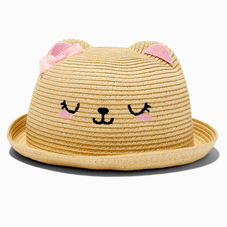 Claire&#39;s Club Bear Bowler Hat,