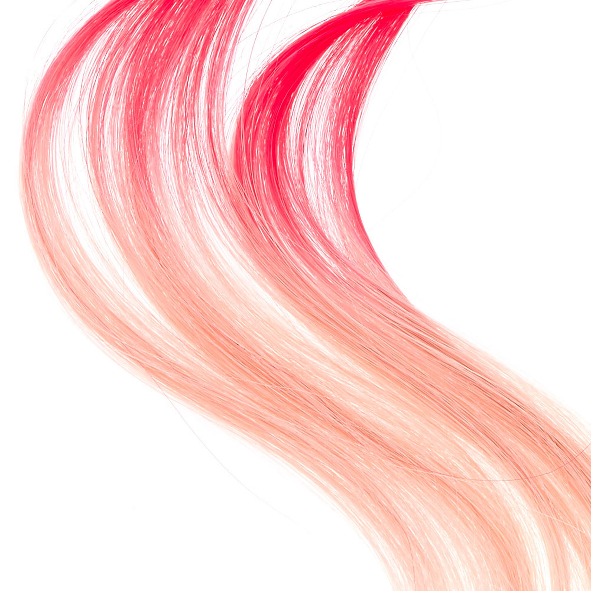 Extensions  de cheveux   clip d grad  rose  chewing gum 2 