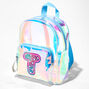 Holographic Initial Mini Backpack - T,