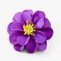 Barrette &agrave; cheveux fleur violet &eacute;clatant,