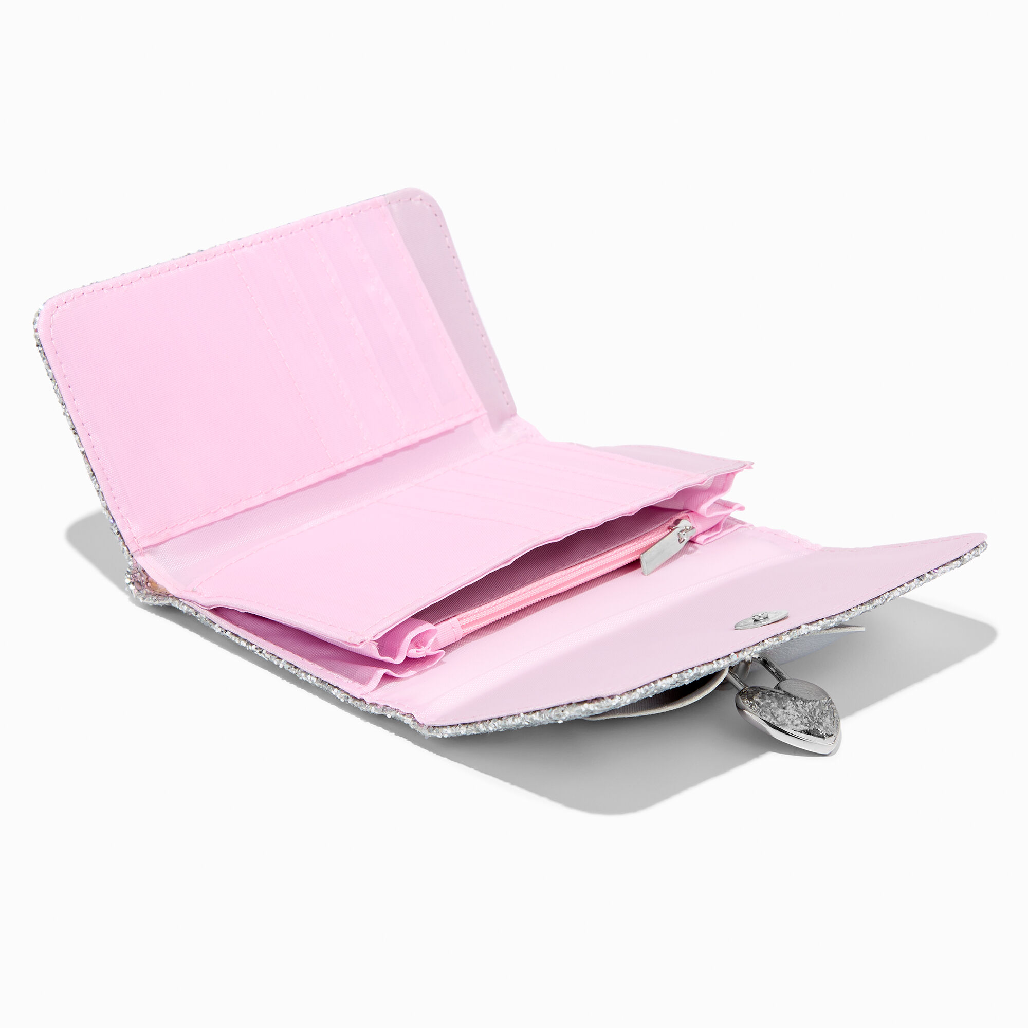 Glitter wallet deals purse