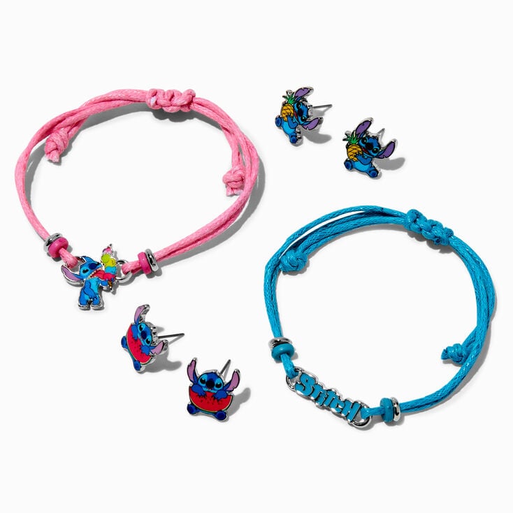 Disney Stitch Claire&#39;s Exclusive Foodie Jewelry Set - 5 Pack,