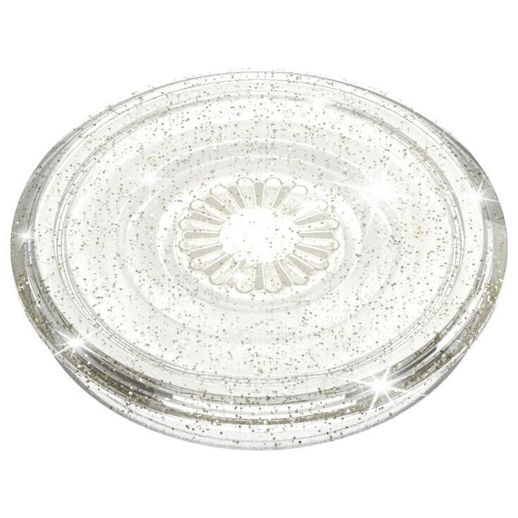 PopSockets PopGrip - Glitter Clear,