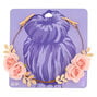 Blush Flower Hair Swag,