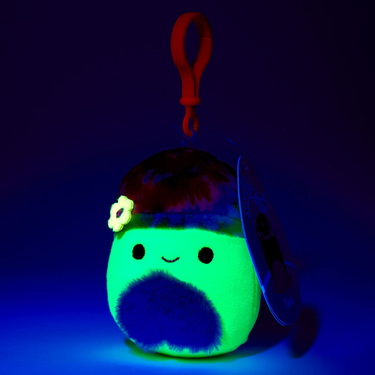 Squishmallows&trade; Claire&#39;s Exclusive 3.5&quot; Blacklight Garo Soft Toy,