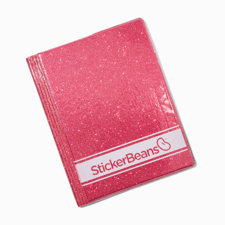 StickerBeans&reg; Pink Glitter Collector&#39;s Book,