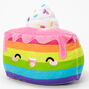 Squishmallows&trade; 8&quot; Claire&#39;s Exclusive Rainbow Cake Plush Toy,