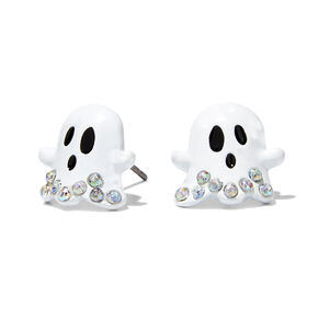 Embellished Ghost Stud Earrings,