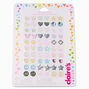 Claire&#39;s Club Fairy Stick On Earrings - 30 Pack,