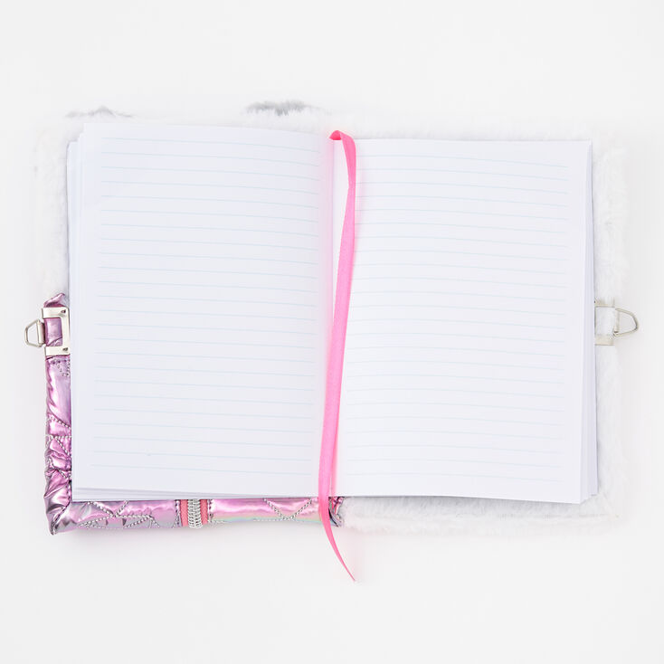 Poppy the Panda Winter Coat Lock Diary - Pink,