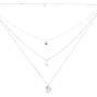 Mystical Stone Multi Strand Choker Necklace,