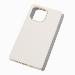 Coque de protection pour portable couleur ivoire brillante - Compatible avec iPhone&reg;&nbsp;13 Pro,