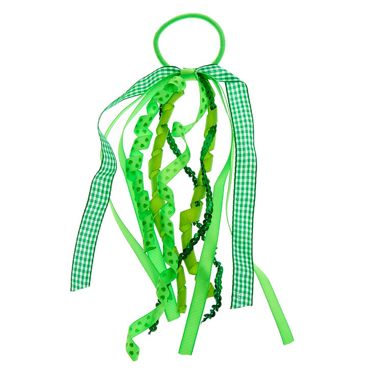 Claire's Élastique ruban aux couleurs de la Saint-Patrick - Vert