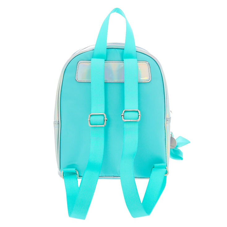 JoJo Siwa™ Rainbow Hearts Mini Backpack - Green | Claire's US