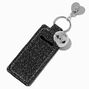 Black Glitter &amp; Disco Ball Lip Balm Holder Sticker Charm,