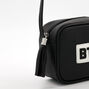 Sac &agrave; bandouli&egrave;re avec pompon BT21&copy; - Noir,