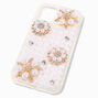 Crystal &amp; Pearl Flowers Bling Phone Case - Fits iPhone&reg; XR/11,
