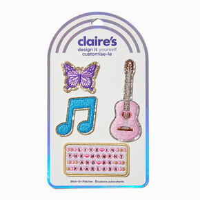 DIY Music Stick-On Patches - 3 Pack,