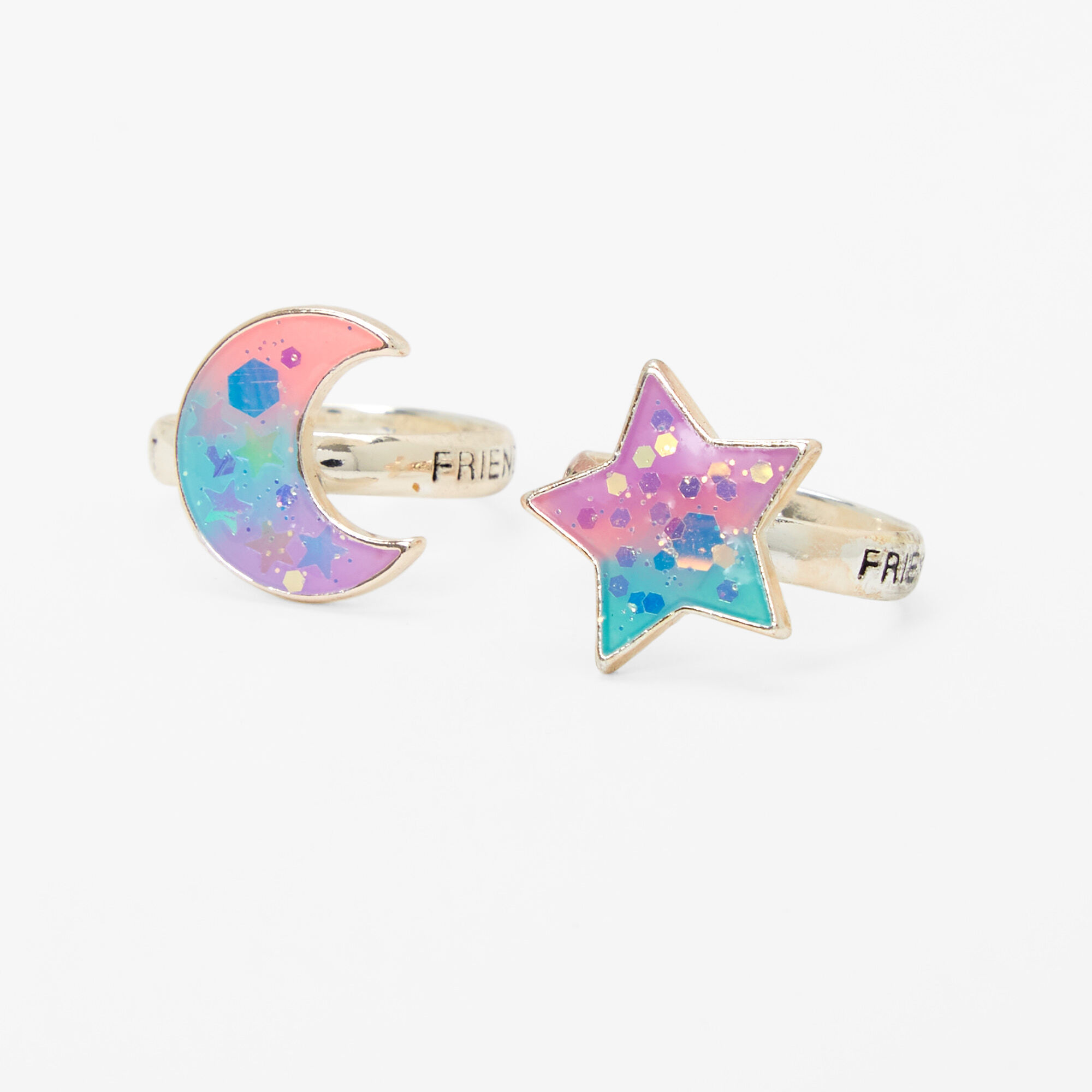 Glow in the dark moon ring sale