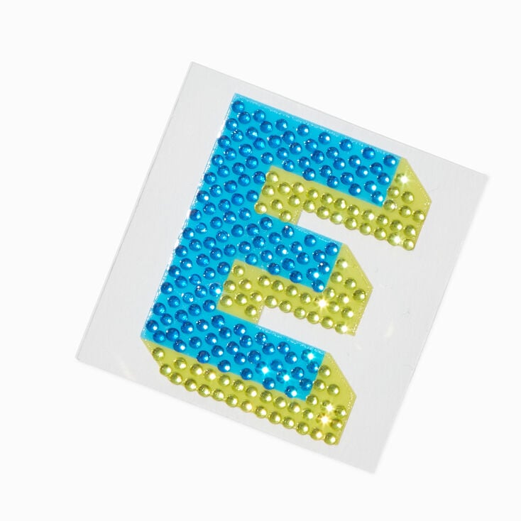 Pixigems&trade; by Pipstickers&reg; Initial Sticker - E,