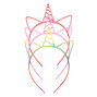 Claire&#39;s Club Unicorn Cat Ears Headbands - 3 Pack,