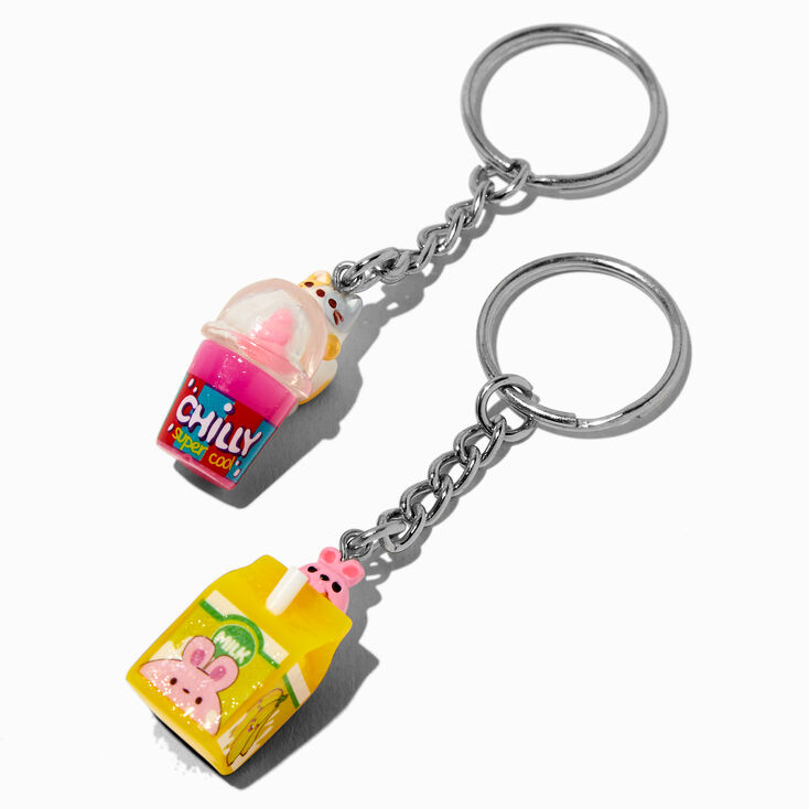 Critter Drinks Best Friends Keychains - 5 Pack,