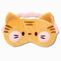 Plush Orange Cat Sleeping Mask,