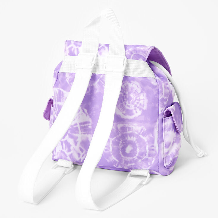 Tie Dye Mini Backpack - Purple,