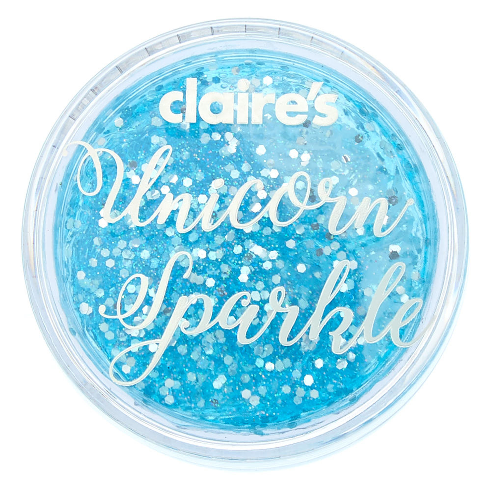 Paillettes pour le corps bleues « Unicorn Sparkle »,