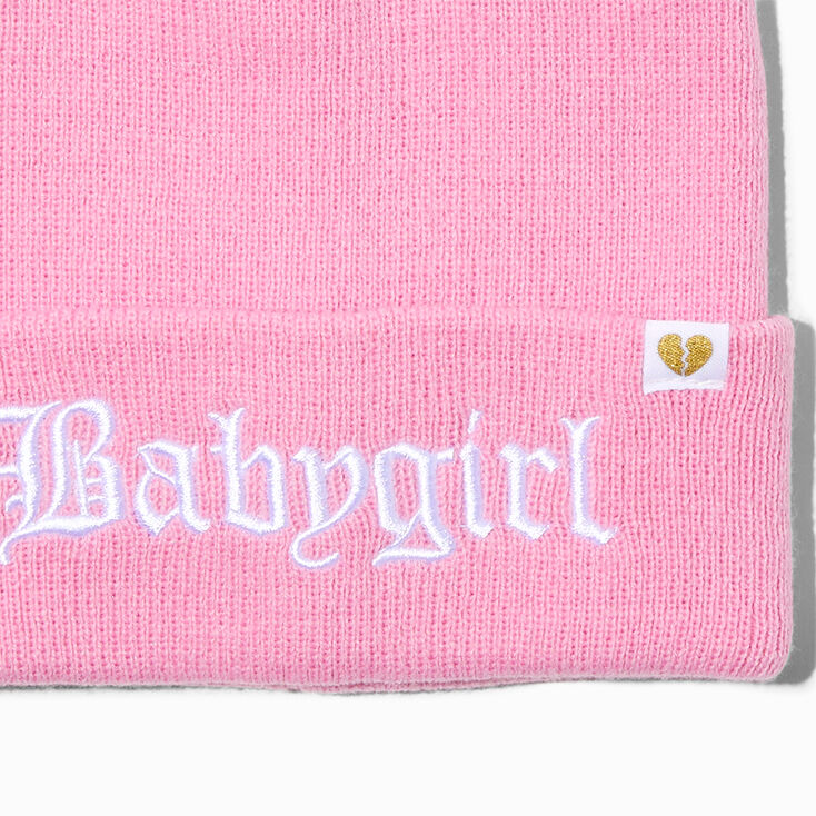 Hat Claire\'s | Light US Beanie Babygirl\' Pink