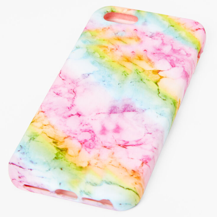 Soft Rainbow Marble Phone Case - Fits iPhone 5/5S,
