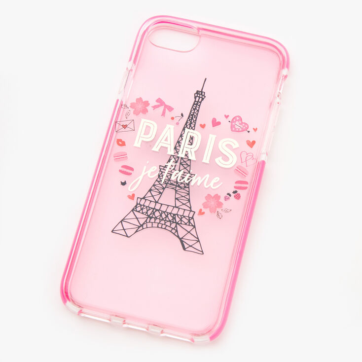 I Love Paris Eiffel Tower Phone Case - Fits iPhone 6/7/8/SE,