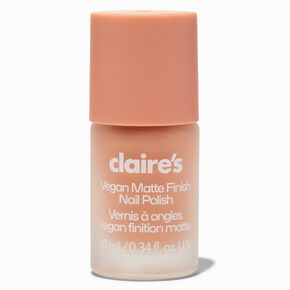 Matte Effect Vegan Nail Polish - Cookie Butter,