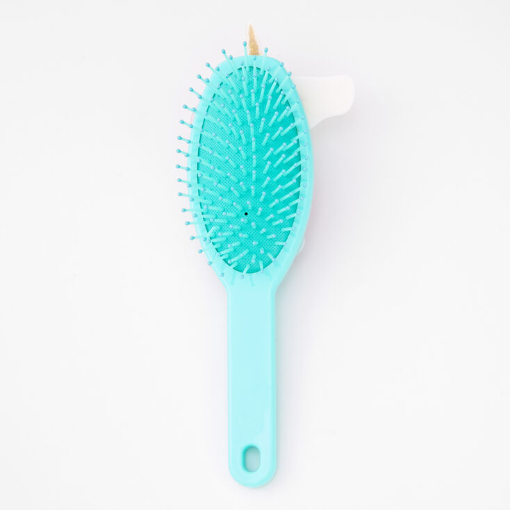 Unicorn Paddle Hair Brush - Mint,