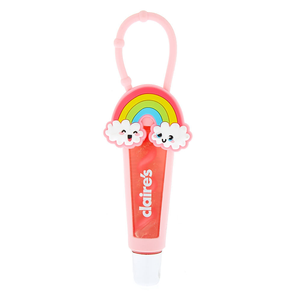 Rainbow Lip Gloss Tube - Pink,