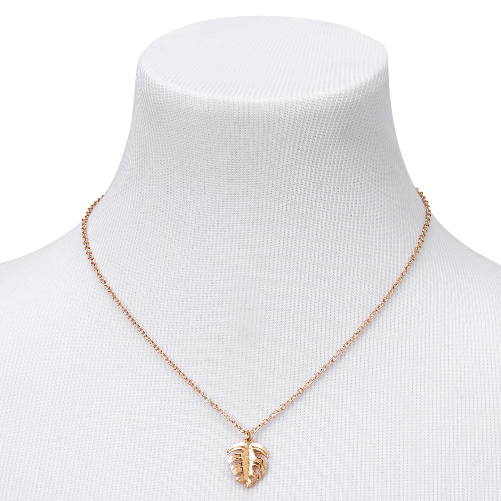 Gold Palm Leaf Jewellery Set - 3 Pack,