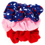 Claire&#39;s Club Small Heart Hair Scrunchies - 3 Pack,